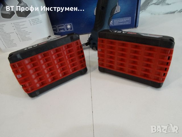 Ново - Bosch GDR 180-LI / 2 x 2.0 Ah - Импакт драйвер, снимка 7 - Други инструменти - 45680795