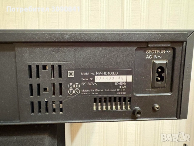 Panasonic Hi-Fi stereo video Два броя , снимка 13 - Плейъри, домашно кино, прожектори - 54127752