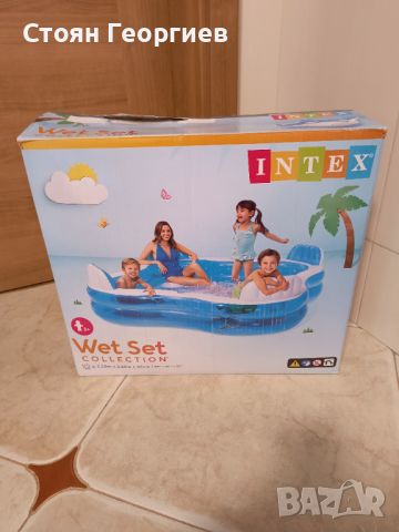 Чисто нов басейн INTEX 90×90×26