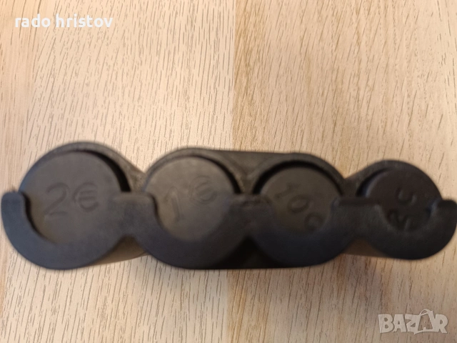 Двустранен евро монетник, снимка 4 - Портфейли, портмонета - 54150697