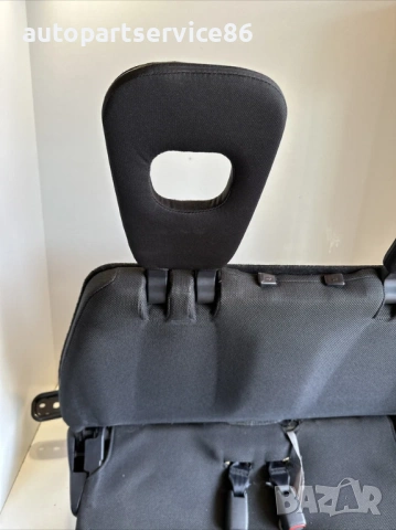 Задна седалка черна двойна трети ред за Peugeot 4007 2.2 HDI (2009)