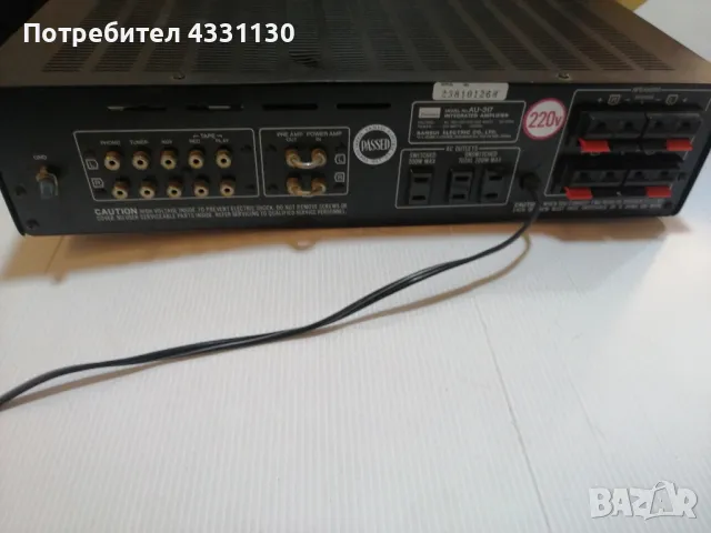 sansui усилвател au 317 , снимка 4 - Ресийвъри, усилватели, смесителни пултове - 48413868