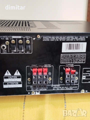 Ресийвър PIONNER VSX-D510, снимка 9 - Ресийвъри, усилватели, смесителни пултове - 53885345