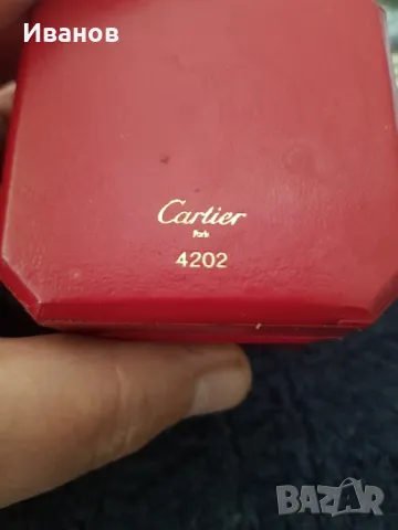 Cartier кутия пръстен оригинал , снимка 3 - Бижутерийни комплекти - 47117216