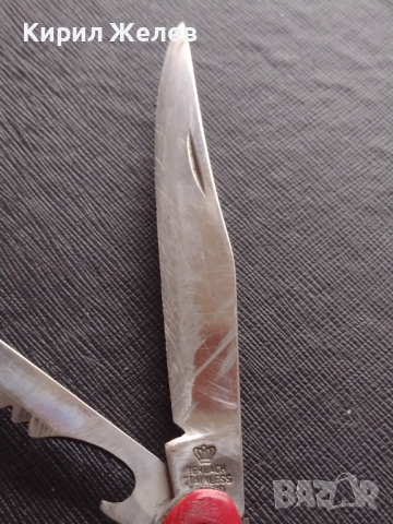 Джобен нож много красив здрав за лов, риболов 43876, снимка 3 - Ножове - 44985318