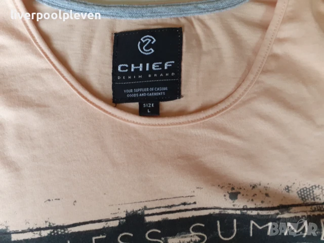 👉Нов Chief Original L ефектен, снимка 4 - Тениски - 51154172