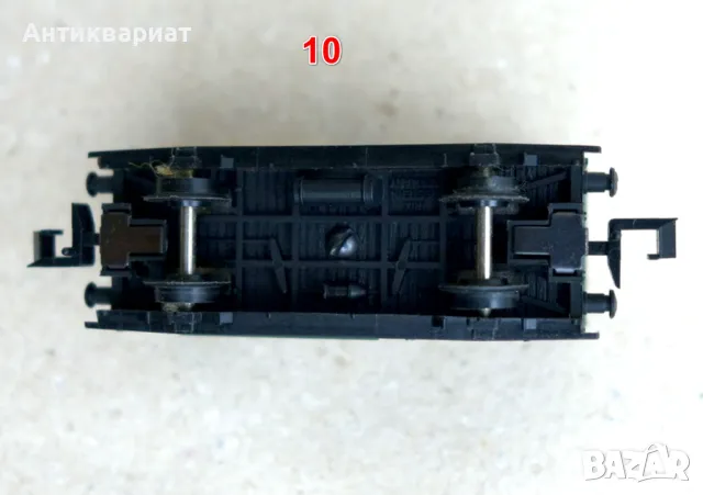 Товарни и пътнически вагони N (1:160) - от 9 до 12, снимка 8 - Колекции - 49365656