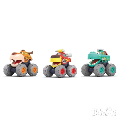 Забавен камион - чудовище Monster trucks 🔥 3 вида, снимка 6 - Коли, камиони, мотори, писти - 52937364