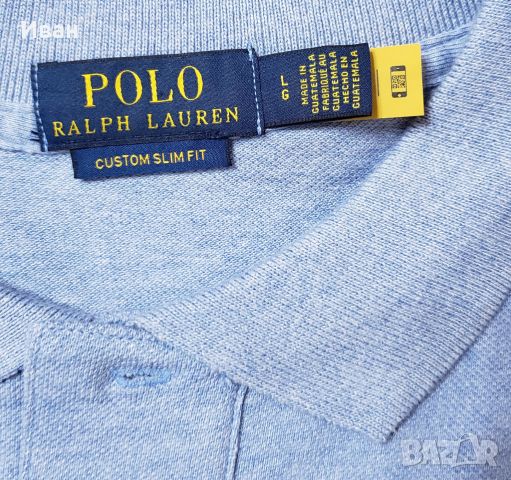 Нова оригинална фланелка Polo Ralph Lauren, custom slim fit – 100%  памук, L, снимка 4 - Тениски - 45164117