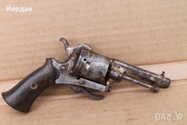 Белгийски револвер ''Лефоше''  с надпис ''USA''