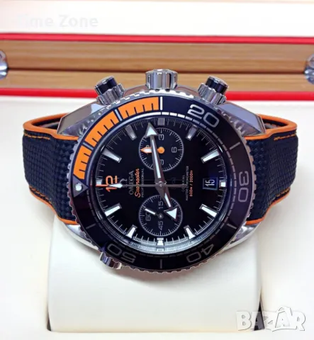 Omega Seamaster Planet Ocean 600M Chronograph 45mm Steel Black Dial Ceramic Различни Варианти, снимка 5 - Мъжки - 48000201