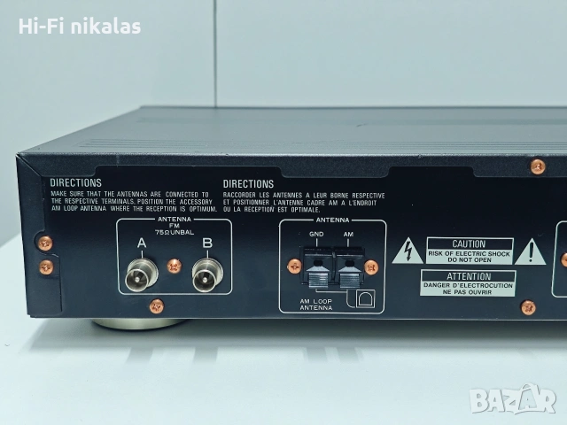 FM радио тунер стерео дигитален ресийвър PIONEER F-752 mk2, снимка 6 - Ресийвъри, усилватели, смесителни пултове - 54003656