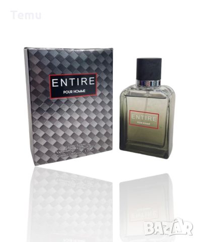 Парфюмна вода за мъже ENTIRE Pour Homme, 100ML EAU DE TOILETTE, снимка 1 - Мъжки парфюми - 46426229