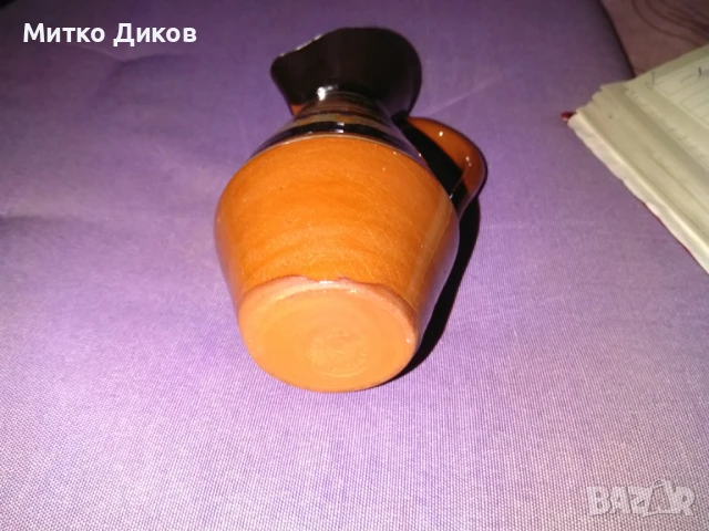 Малка ваза керамика Н-150мм и фи 50мм, снимка 5 - Вази - 51093979