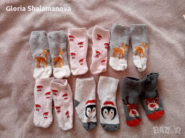 Дебели детски чорапи 19-22 номер , снимка 1 - Чорапи - 45353376