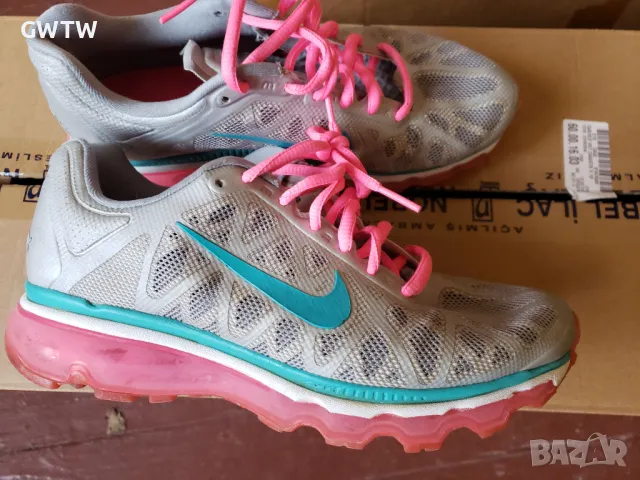 Оригинални маратонки Nike Air Max, снимка 4 - Маратонки - 49801967