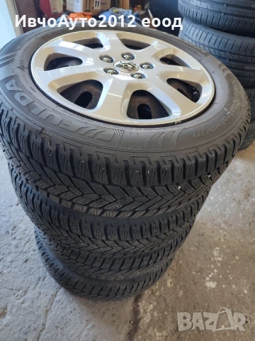 Зимни гуми 205/60/16 fulda комплект с метални джанти Peugeot 407 Пежо 407