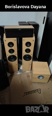 тонколони Jamo + активен субуфер Jamo , снимка 3 - Тонколони - 53940361