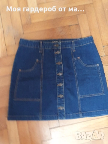 Пола дънкова нова.от 36лв .р40 М, снимка 2 - Поли - 53928148