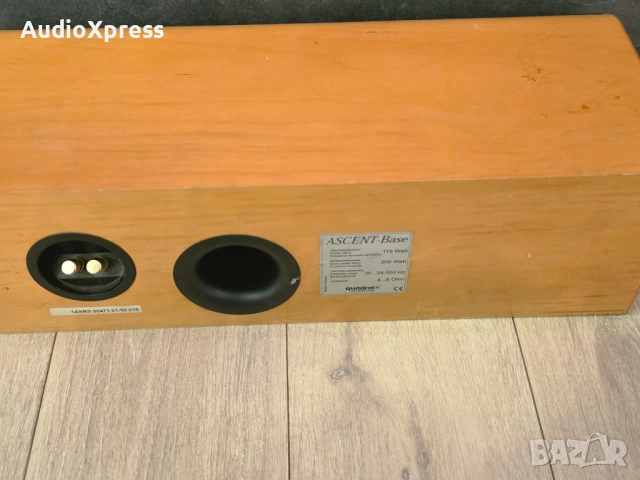 🔊 Quadral Ascent Base  център с тежка артилерия 💥, снимка 6 - Тонколони - 53003029