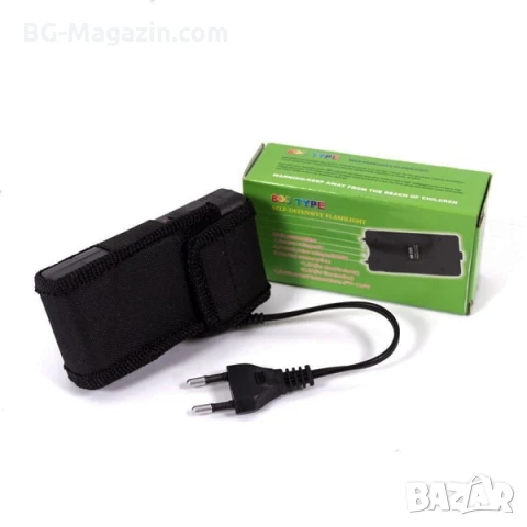 Джобен акумулаторен електрошк с LED фенер кучегон за самозащита самоотбрана от нападение дамски, снимка 6 - Оборудване и аксесоари за оръжия - 51014857