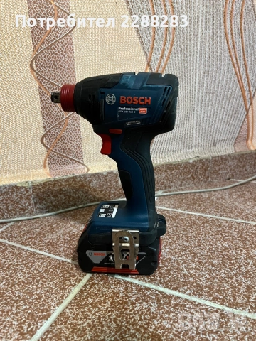 Безчетков акумулаторен гайковерт импакт Бош Bosch GDX 18V-210 C + 5А, снимка 7 - Винтоверти - 53571279