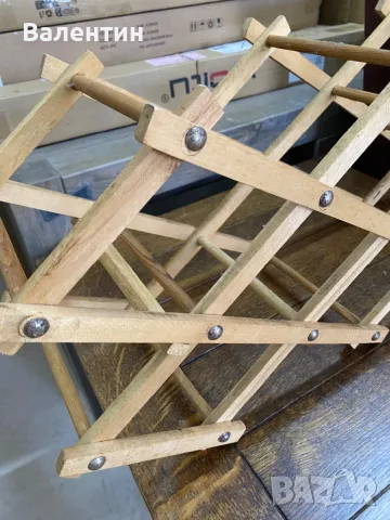 Дървени стелажи за вино 3бр., снимка 4 - Стелажи и щандове - 50096108