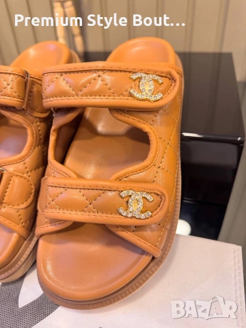 чехли chanel , снимка 2 - Чехли - 54174451