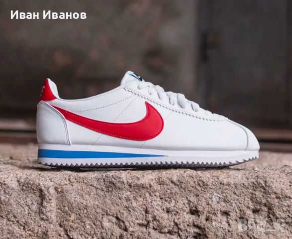 Nike Classic Cortez кожени маратонки номер 36-36,5, снимка 2 - Маратонки - 46059326