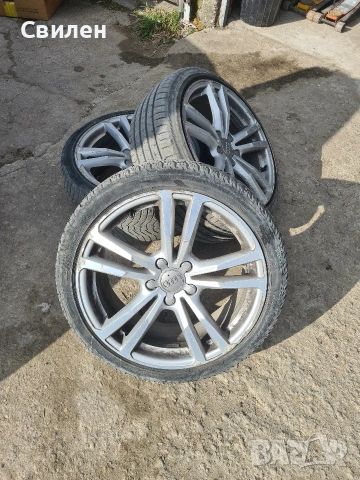 Алуминиеви джанти Ауди, WV, Skoda 5х112, 18цола, 8J, 57,1мм,ЕТ46, снимка 5 - Гуми и джанти - 53672575