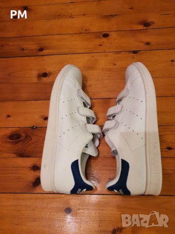 Маратонки adidas кожени Stan Smith FR44 2/3 НОВИ!, снимка 1 - Маратонки - 49069137