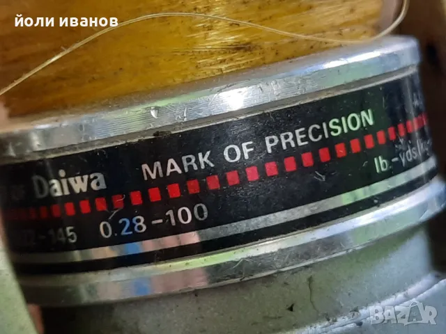 DAIWA-100X-ретро макара JAPAN, снимка 3 - Макари - 46893531