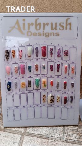 nail art design таблица  пана табела статив за мостри  , снимка 6 - Маникюристки - 45707568