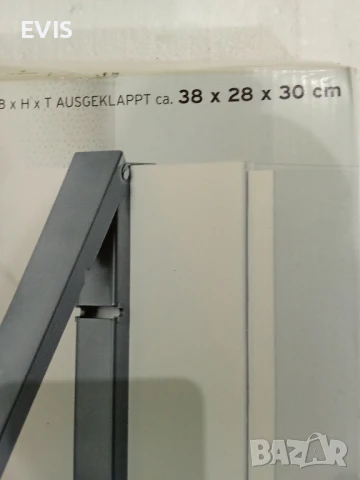 Сгъваема метална закачалка / етажерка Tchibo –за гардероб , снимка 4 - Гардероби - 50808032