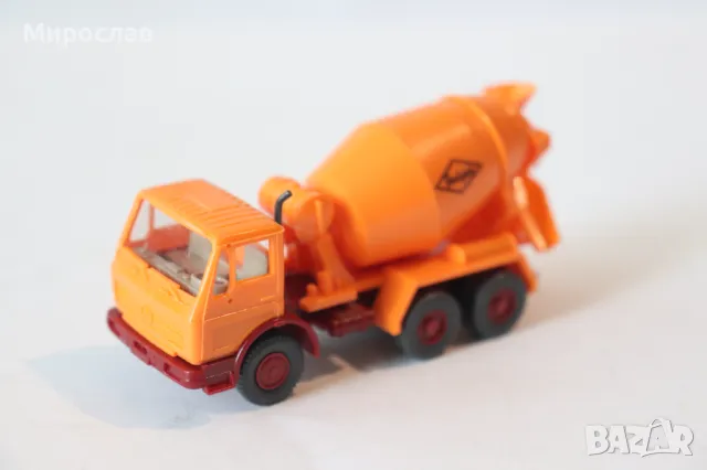 WIKING H0 1/87 MERCEDES БЕТОНОВОЗ КАМИОН МОДЕЛ КОЛИЧКА, снимка 5 - Колекции - 50324125