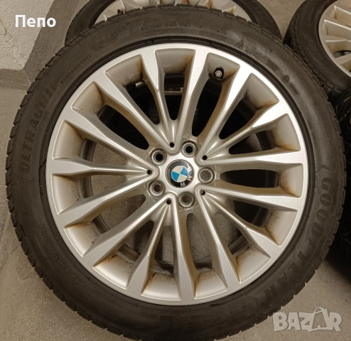 Оригинални джанти 18 цола с гуми зимни за Bmw G30 G31, снимка 2 - Гуми и джанти - 51710310