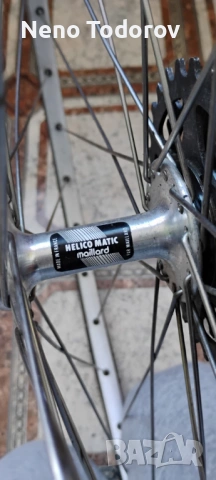 Алум. капли WOLBER 28 цола, френски с главини maillard, снимка 5 - Части за велосипеди - 53590089