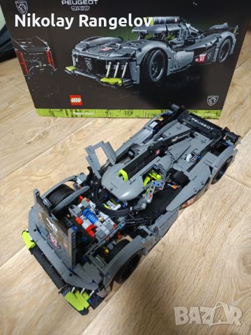 Построено Lego Peugeot Le Mans 24h 9x8 , снимка 5 - Колекции - 46146773