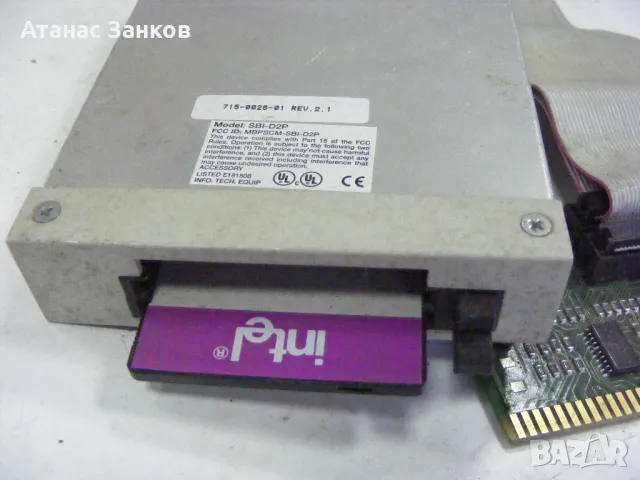 Ретро ISA контролер 50-Pin SCSI с четец за PCMCIA карти, снимка 2 - Други - 48294416