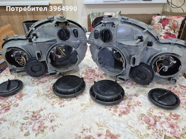 Оригинални фарове HELLA за Мерцедес С клас W203 спорт купе преди фейс , снимка 6 - Части - 53399777