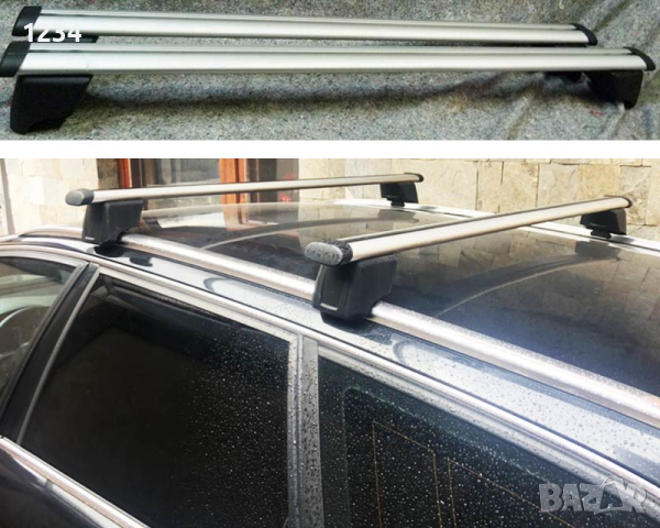 НОВИ алуминиеви напречни греди за AUDI A6 Avant рейки багажник, снимка 1 - Аксесоари и консумативи - 44943799