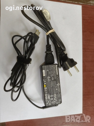 Зарядно лаптоп Lenovo, снимка 2 - Кабели и адаптери - 54202484