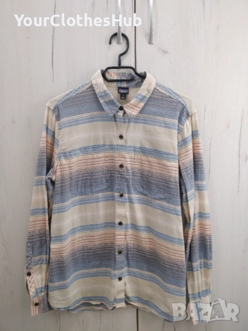 Patagonia organic cotton S size Дамска риза с дълъг ръкав, снимка 6 - Ризи - 52925937