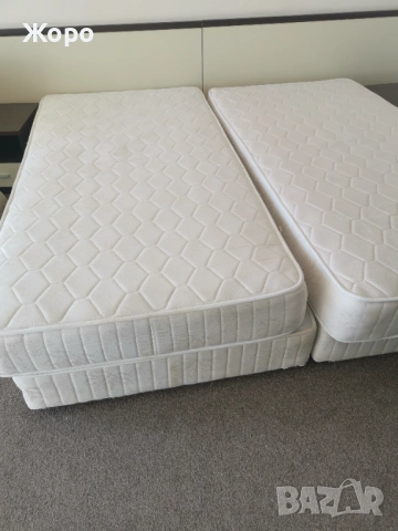 Единични легла  с двулицев матрак , снимка 5 - Спални и легла - 54184131