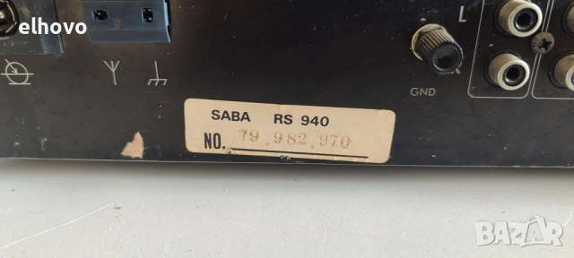 Ресивър SABA RS 940#1, снимка 9 - Ресийвъри, усилватели, смесителни пултове - 52476496