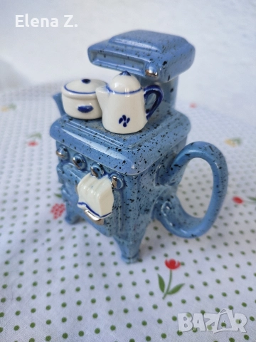 Малък колекционерски чайник стара печка Cardew Design, снимка 5 - Антикварни и старинни предмети - 52860255