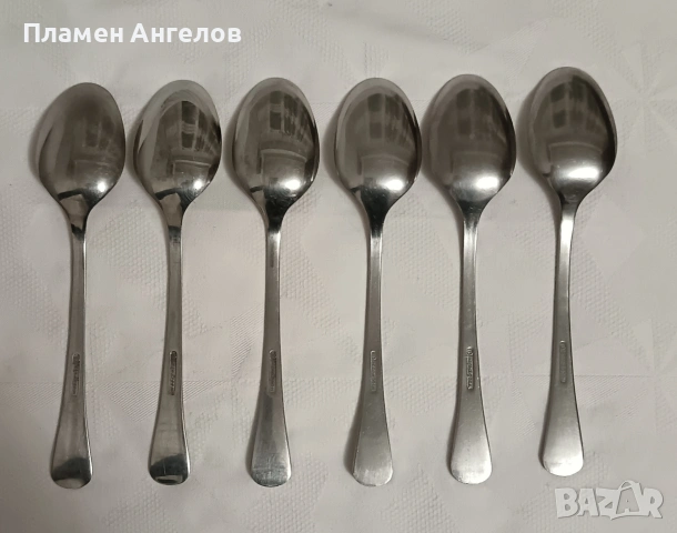 Комплект супени лъжици-Петко Денев Габрово , снимка 2 - Прибори за хранене, готвене и сервиране - 53600741