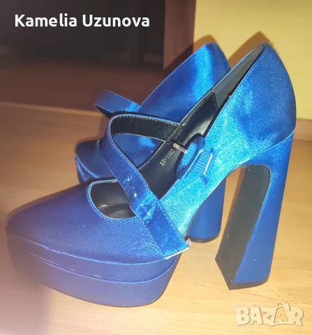 Чисто нови обувки с ток, снимка 2 - Дамски обувки на ток - 50467570