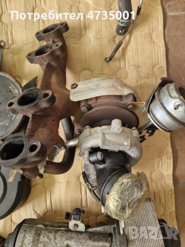 Части за VW 2.0 TDI 140, 8 клапана, ВММ, турбо, дюзи, EGR ....., снимка 8 - Части - 53442170