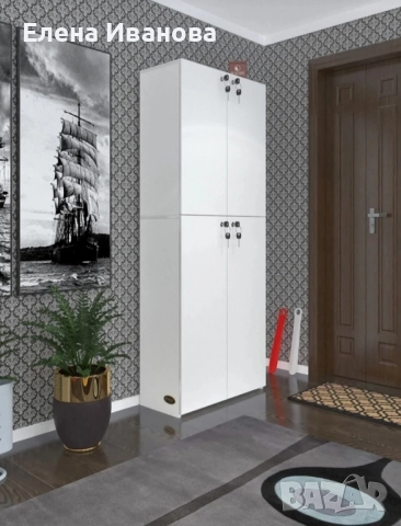 Шкаф за обувки (Доставка на всяка страна в България), снимка 2 - Шкафове - 52337811